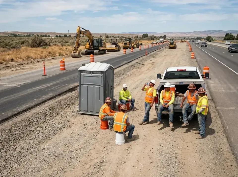highway-road-construction-crew-007 — frequently asked questions, Porta Potty and Restroom Rentals in Medina, TN